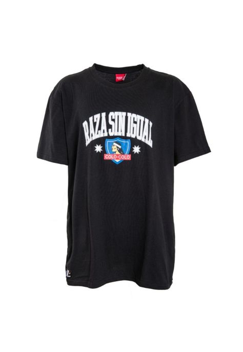 Polera Colo Colo Urbano "Raza Sin Igual" Negra-0