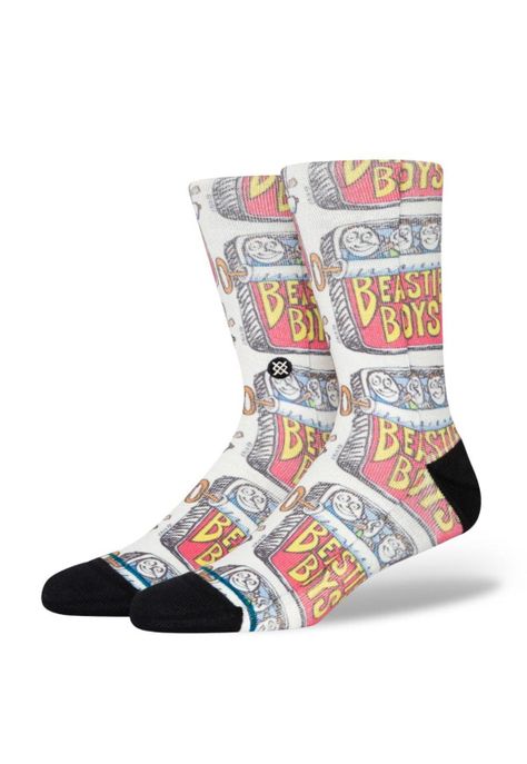 Stance Sock Men Beastie Boys Canned Poly Off White-0