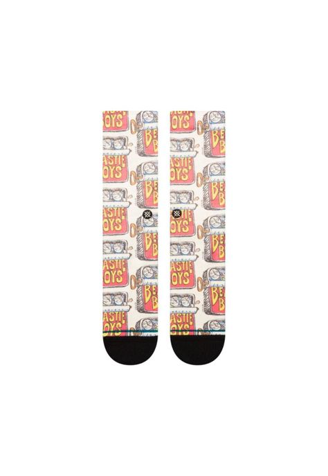 Stance Sock Men Beastie Boys Canned Poly Off White-1