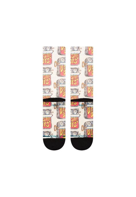 Stance Sock Men Beastie Boys Canned Poly Off White-2
