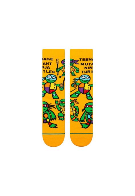 Stance Sock Men Teenage Mutant Ninja Turtles Orange-1