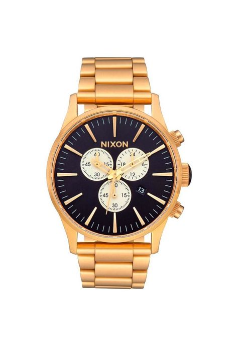 Reloj Sentry Chrono Gold Indigo Nixon-0