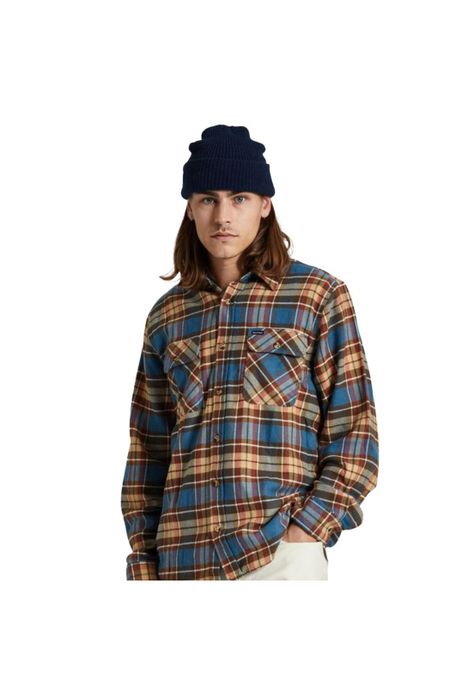 Camisa Bowery Ocean Blue Palm Desert Sand-1