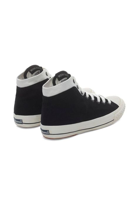 Zapatilla 2946 College Black White Avorio-2