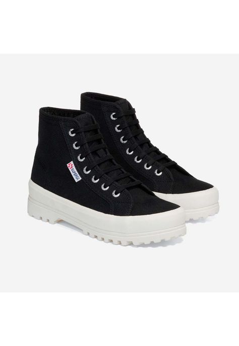 Zapatilla 2341 Alpina Black F Avorio-1