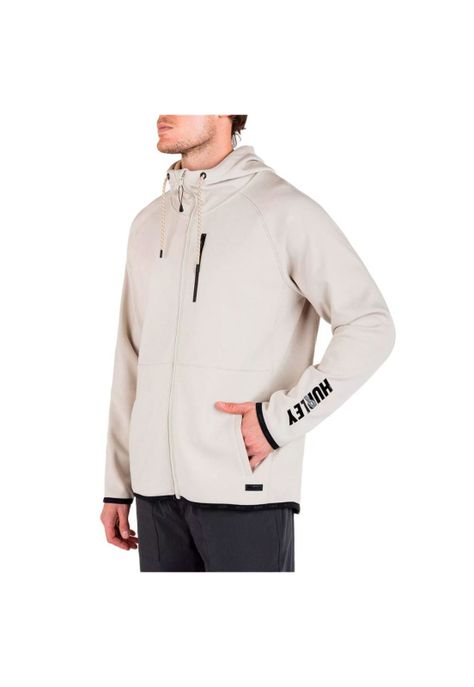 Polerón Cabrillo Heat Full Zip Bone-2