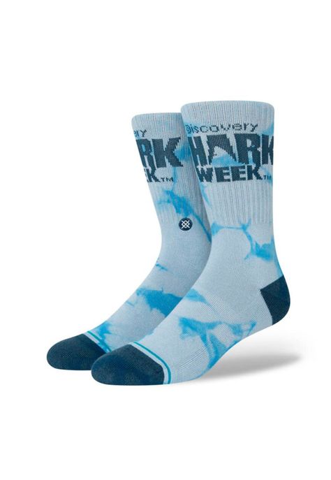 Stance Sock Shark Week Blue-0