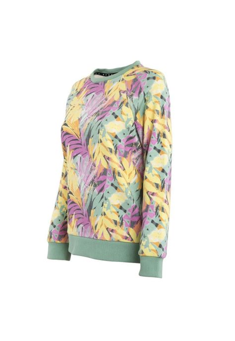 Poleron Kids Crew Leaf Multicolor-1
