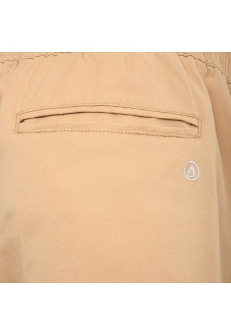Short Men Simply Orange Beige-3