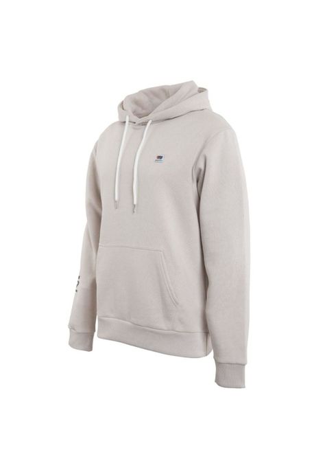 Poleron Men Hoodie Basic Beige-2