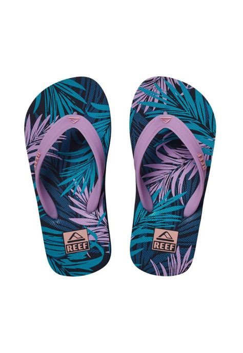 Sandalia Kids Seaside Print Lavender-1