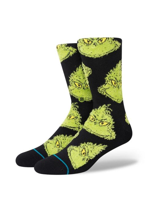 Stance Sock Men The Grinch Mean One Black-0