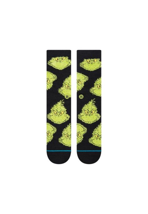 Stance Sock Men The Grinch Mean One Black-1