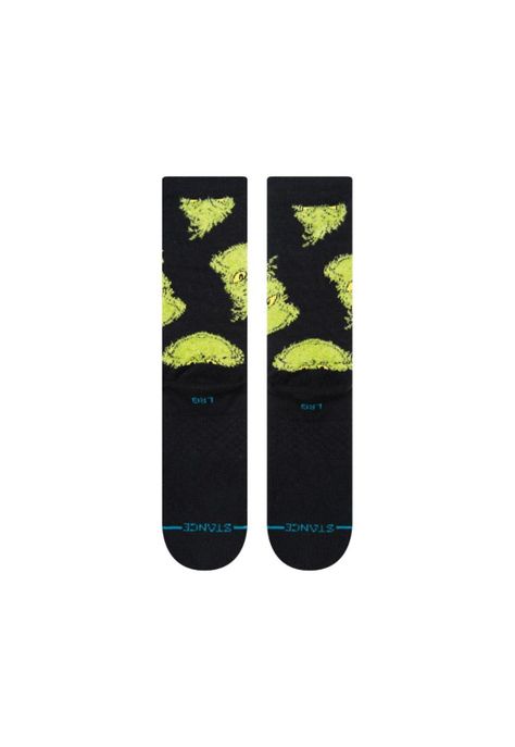 Stance Sock Men The Grinch Mean One Black-2