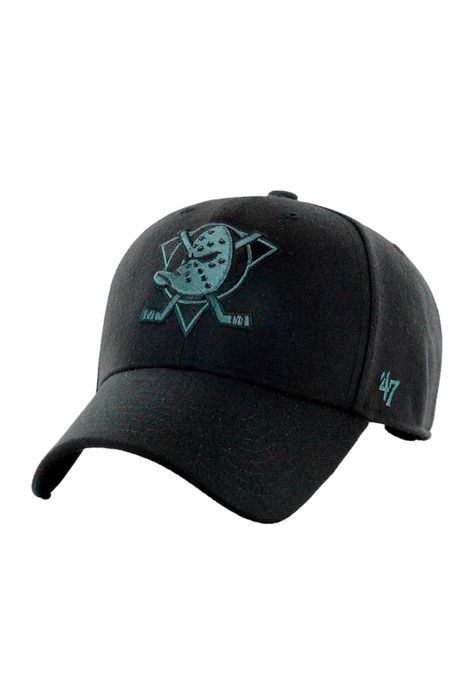 Jockey Anaheim Ducks Black Grey Snapback MVP-0