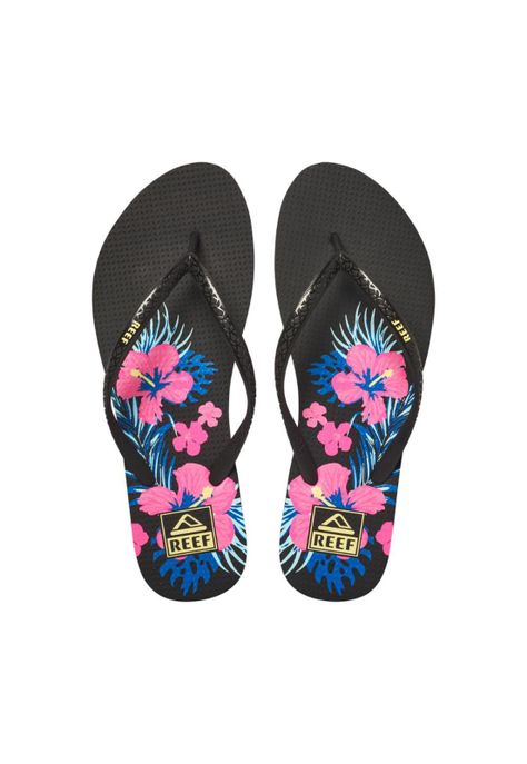 Sandalia Women Seaside Print Hot Hibis-1