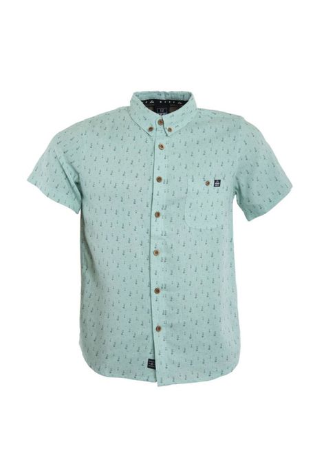 Camisa Kids Light Blue Palm-0