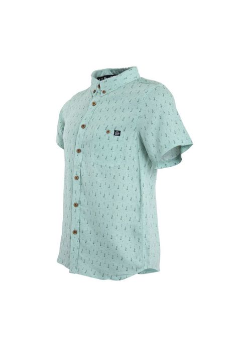 Camisa Kids Light Blue Palm-1