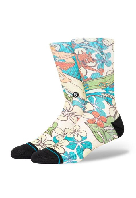 Stance Sock Surfs Up Shaggy Blue-0