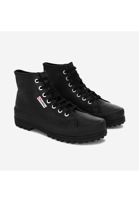 Zapatilla 2341 Alpina Nappa Full Black-1