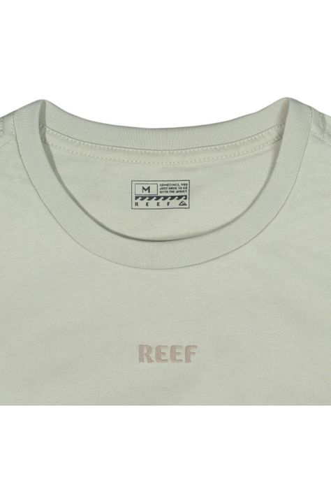 Poleras M/C Reef Hombre Verde Claro-2