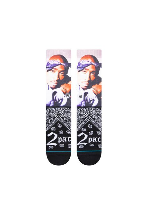 Stance Sock Unisex Makaveli black-0