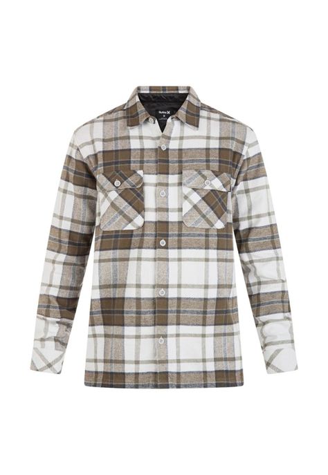 Camisa Santa Cruz Shoreline Flannel Platinum-0