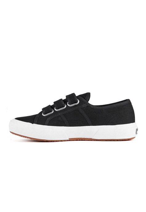 Zapatilla 2750 Cot3strapu Black White Superga-1