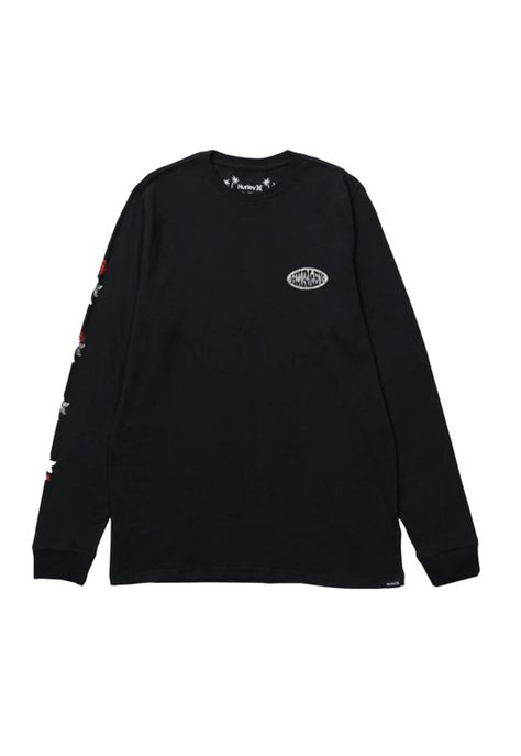 Polera Manga Larga Everyday Country Black-0