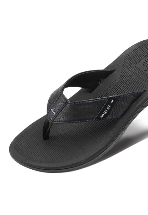 Sandalia Reef  Hombre Santa ana all black-2
