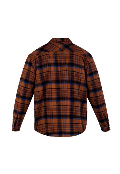 Camisa Portland Sherpa Lined flannel Bronzed-1