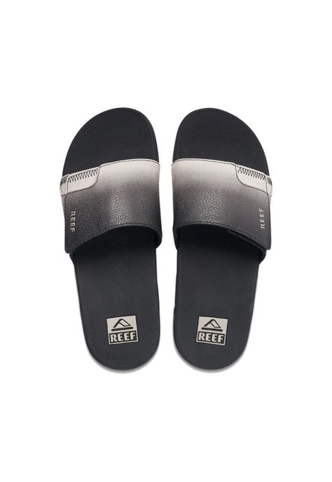 Sandalia Men Fanning Slide Black Taupe-2