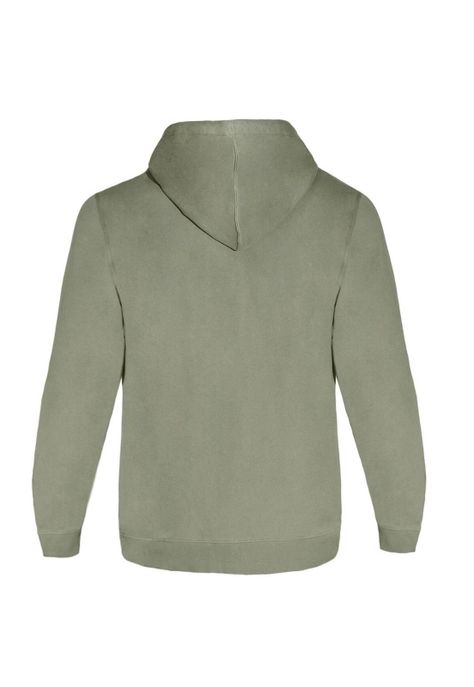 Polerón Icon Boxed Fleece Zip Army-2