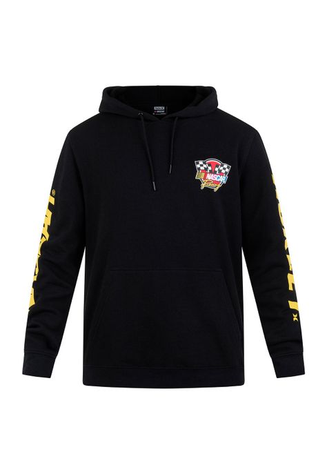 Poleron Nascar Fleece pullover Negro -0