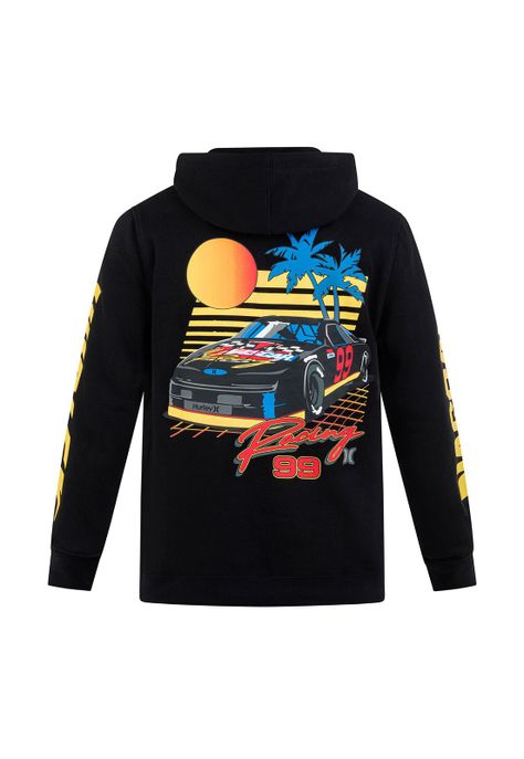 Poleron Nascar Fleece pullover Negro -1