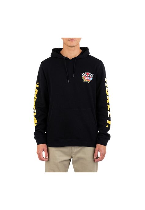 Poleron Nascar Fleece pullover Negro -2