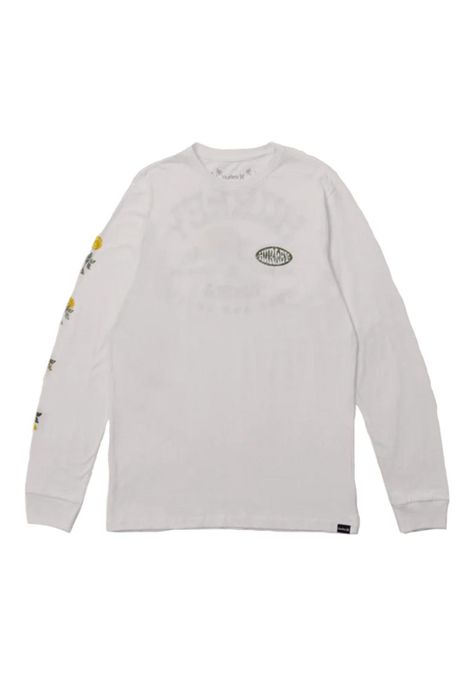 Polera Manga Larga Everyday Country White-0