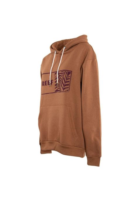Poleron Men Hoodie Brown-1