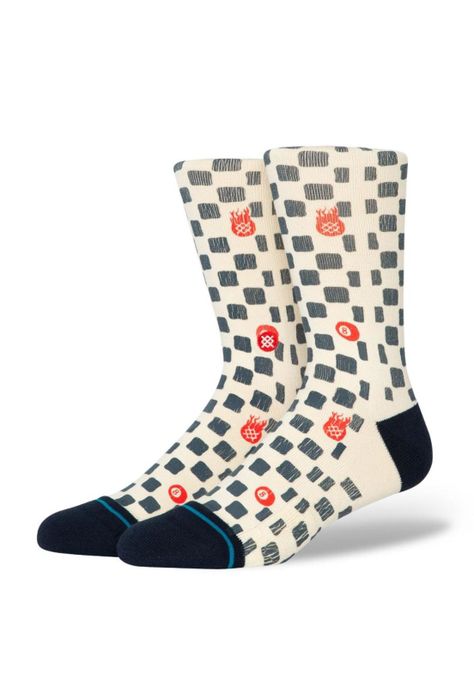 Stance Sock Men Lucky Unlucky Off White-0