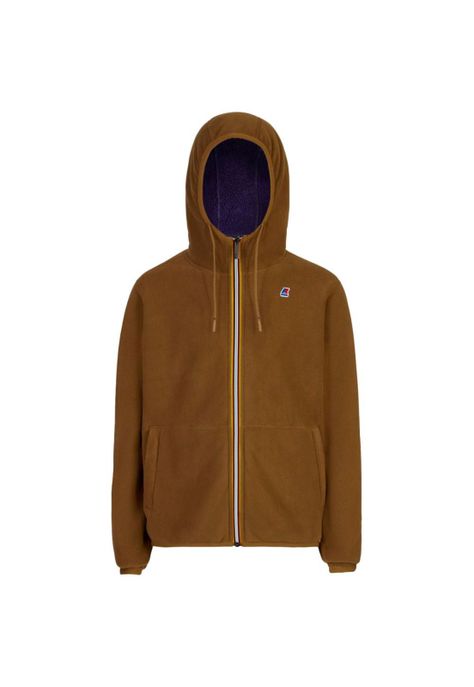 Chaqueta Jacques Polar Reversible Brown Blue-0