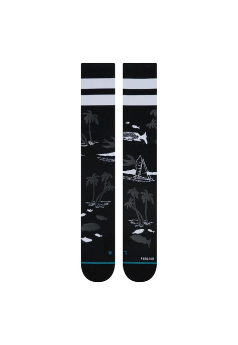 Stance Sock JJF Flight Red Black-1