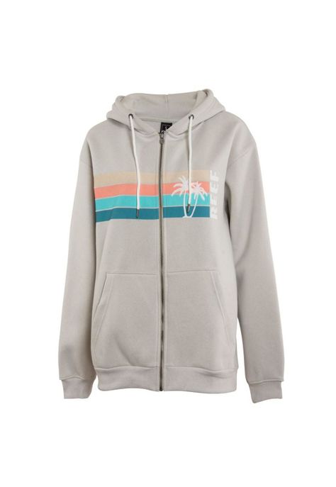 Poleron Men Full Zipper Light Grey-0