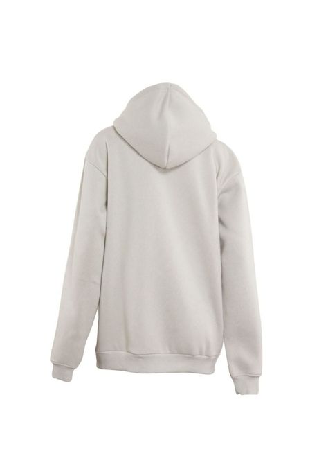 Poleron Men Full Zipper Light Grey-2