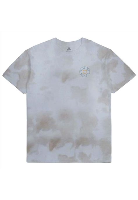 Polera Men Crest II Mojave White Cloud Wash-0