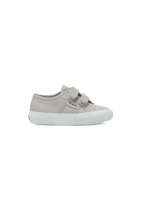 Zapatilla 2750 Kids Strap Canvas Grey Silver-0