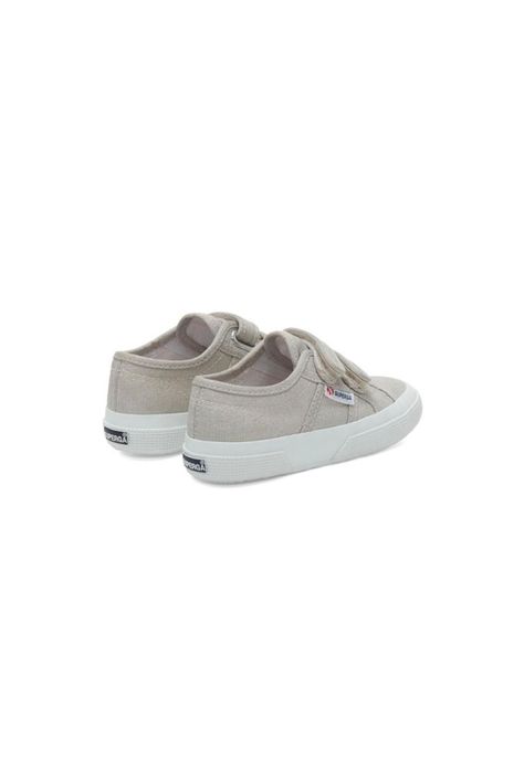 Zapatilla 2750 Kids Strap Canvas Grey Silver-2