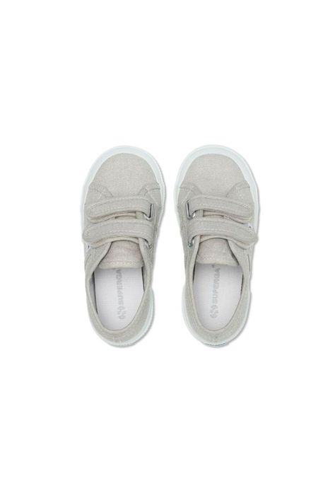 Zapatilla 2750 Kids Strap Canvas Grey Silver-3