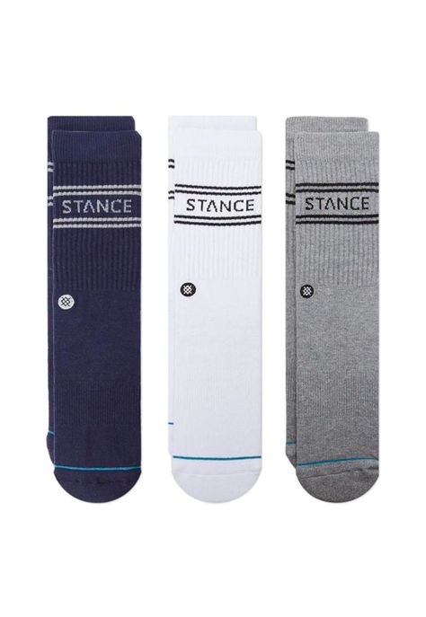 Stance Sock Men Basic Crew 3 Pack Navy Mix-0