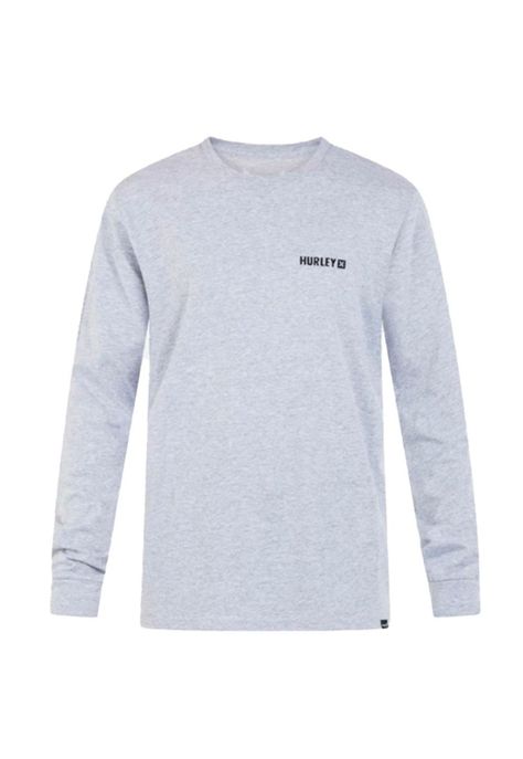 Polera Manga Larga Everyday The Box Dark Grey Heather-0