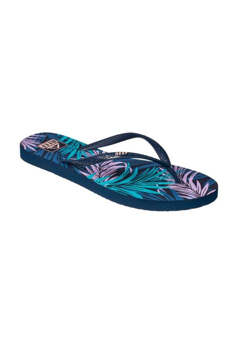 Sandalia Women Seaside Print Midnight Palm-0